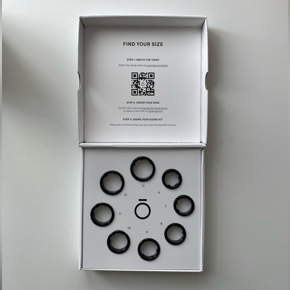 Oura Ring Sizing Kit